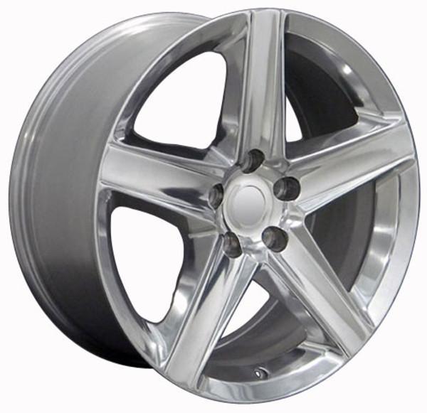 20" Polished wheel replacement for Dodge Durango 2011-2017. Replica Rim 8537976
