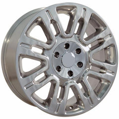 20" Polished wheel replacement for Lincoln Navigator 2003-2017. Replica Rim 9472165