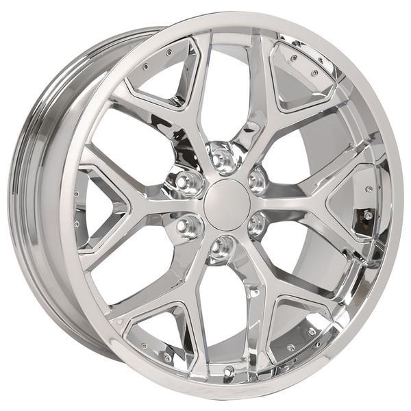 22" Chrome wheel replacement for Chevy Blazer 1992-1994. Replica Rim 9507478