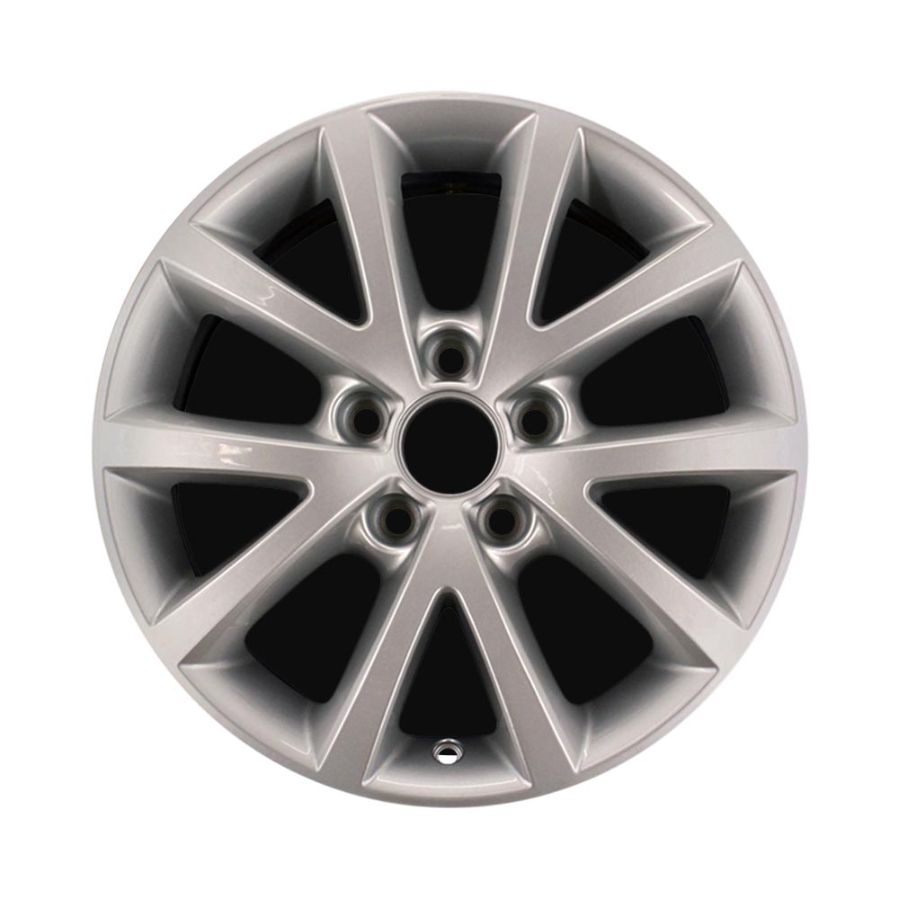 16x6.5 inch Volkswagen VW Jetta rim ALY69897. Silver OEMwheels.forsale 1K0601025CH
