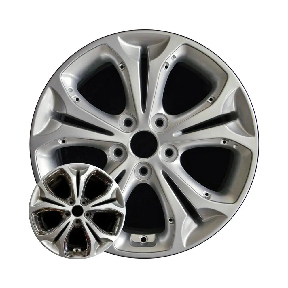17 Hyundai Elantra wheel replacement 2013-2015 replica rim ALY70838U20N
