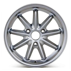 Front view of the 15x4.5" Smart ForTwo wheel replacement 2008-2017 replica rim ALY85174U20N