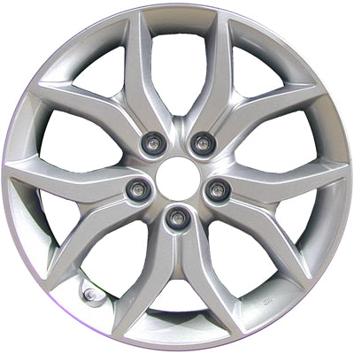 17x7 inch Hyundai Tiburon rim ALY070744. Silver OEMwheels.forsale 529102C650 