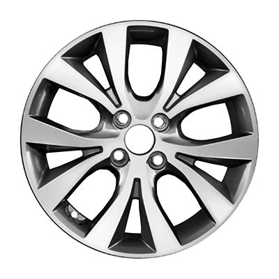 16x6 inch Hyundai Accent rim ALY070867. Machined OEMwheels.forsale 529101R650, 529101R600